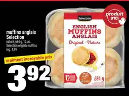 Super C MUFFINS ANGLAIS SELECTION offer