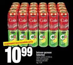 Super C BOISSON GAZEUSE SELECTION offer