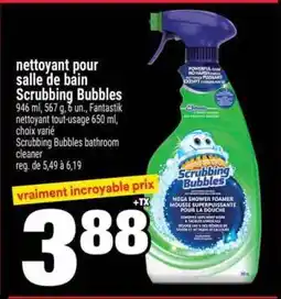 Super C SCRUBBING BUBBLES offer