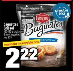 Super C Baguettes Grissol offer
