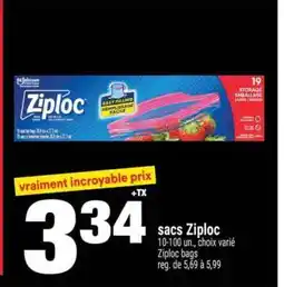 Super C SACS ZIPLOC offer