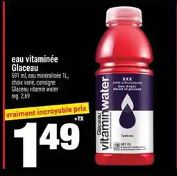 Super C eau vitaminée Glaceau offer