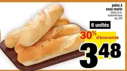 Super C PAINS À SOUS-MARIN offer