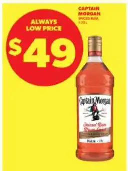 Real Canadian Liquorstore Captain Morgan Spiced Rum offer