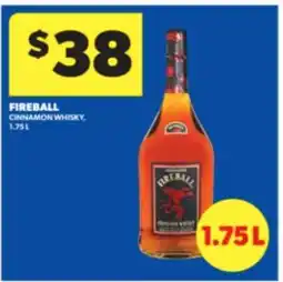 Real Canadian Liquorstore Fireball Cinnamon Whisky offer