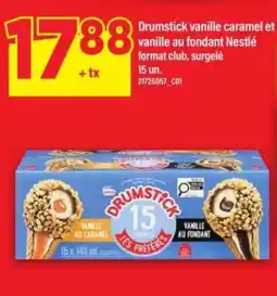 Maxi Drumstick vanille caramel et vanille au fondant Nestlé offer