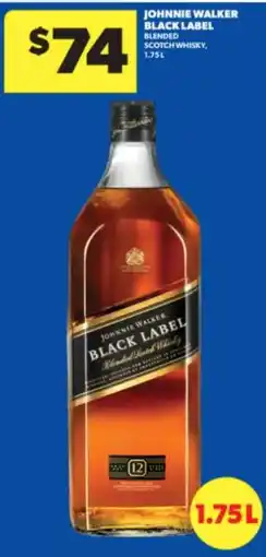 Real Canadian Liquorstore Johnnie Walker Black Label offer