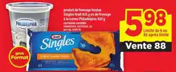 Maxi Kraft Singles & Philadelphia offer
