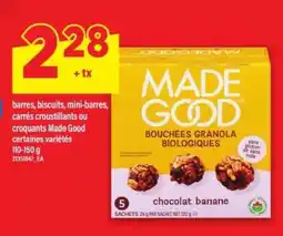 Maxi Made Good Bouchées Granola Biologiques offer
