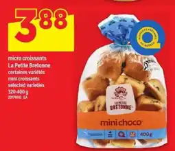 Maxi micro croissants offer
