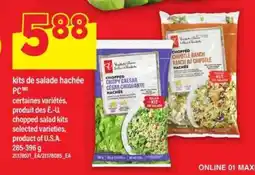 Maxi kits de salade hachée PC offer