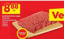 Maxi boeuf haché extra-maigre format club offer