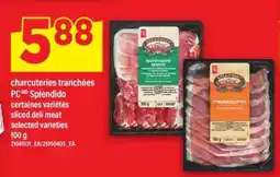 Maxi charcuteries tranchées PC Splendido offer