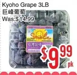 Bestco Food Mart Kyoho Grape offer