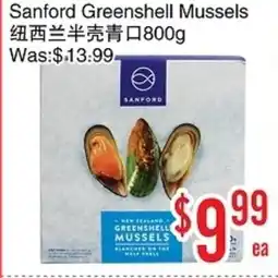 Bestco Food Mart Sanford Greenshell Mussels offer