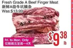 Bestco Food Mart Fresh Grade A Beef Finger Meat offer