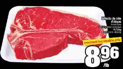 Super C Biftecks de côte d'aloyau offer