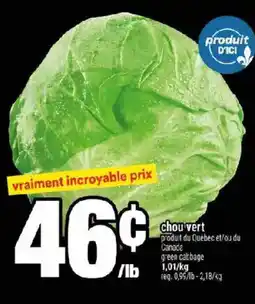Super C Chou vert offer