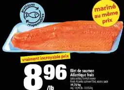 Super C Filet de saumon atlantique frais offer