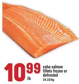 Marché Adonis coho salmon fillets frozen or defrosted offer