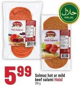 Marché Adonis Solmaz hot or mild beef salami offer