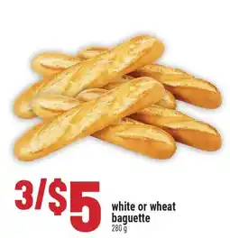 Marché Adonis White or wheat baguette offer