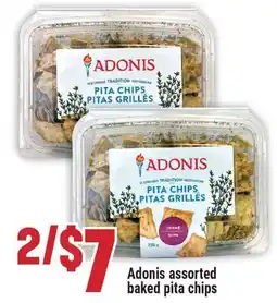 Marché Adonis Adonis assorted baked pita chips offer