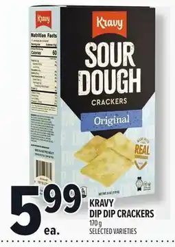 Metro KRAVY DIP CRACKERS offer