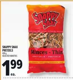 Metro SNAPPY SNAX PRETZELS offer