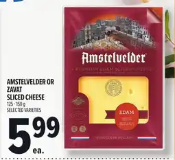 Metro AMSTELVELDER OR ZAVAT SLICED CHEESE offer