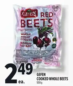 Metro GEFEN COOKED WHOLE BEETS offer