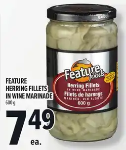 Metro FEATURE HERRING FILLETS IN WINE MARINADE offer