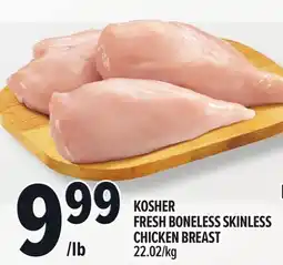 Metro KOSHER FRESH BONELESS SKINLESS CHICKEN BREAST offer