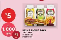 No Frills HEINZ PICNIC PACK offer