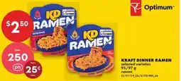 No Frills KRAFT DINNER RAMEN, 95/97 g offer