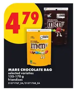 No Frills MARS CHOCOLATE BAG offer