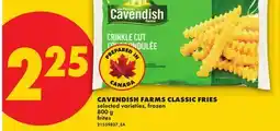 No Frills CAVENDISH FARMS CLASSIC FRIES offer
