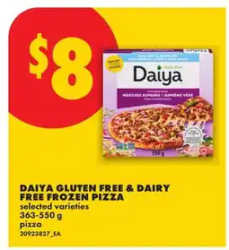 No Frills DAIYA GLUTEN FREE & DAIRY FREE FROZEN PIZZA offer