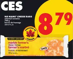 No Frills NO NAME CHEESE BARS offer