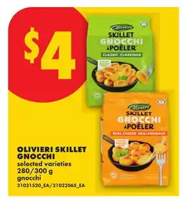 No Frills OLIVIERI SKILLET GNOCCHI, 280/300 g offer