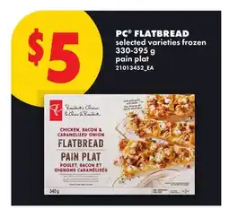 No Frills PC FLATBREAD offer