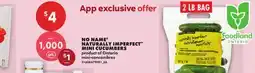 No Frills NO NAME NATURALLY IMPERFECT MINI CUCUMBERS, 2 LB BAG offer