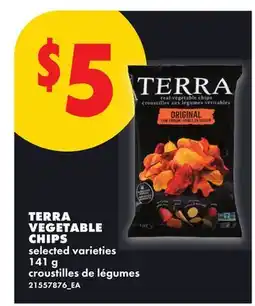 No Frills TERRA VEGETABLE CHIPS offer