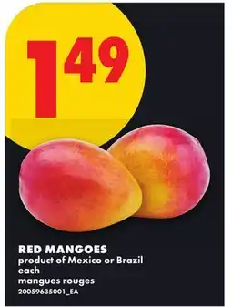 No Frills RED MANGOES, each offer