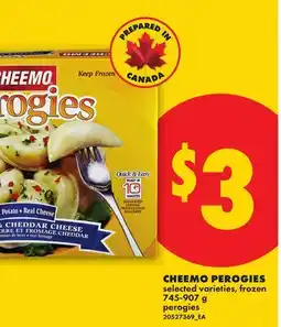 No Frills CHEEMO PEROGIES offer