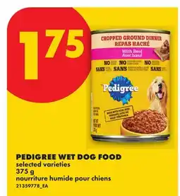 No Frills PEDIGREE WET DOG FOOD offer