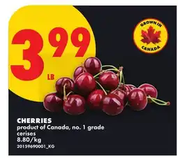 No Frills CHERRIES offer