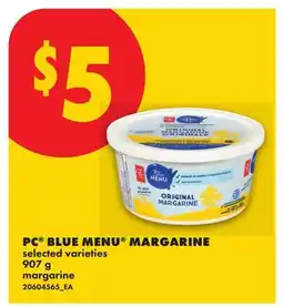 No Frills PC BLUE MENU MARGARINE offer