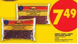 No Frills SURAJ LIGHT or DARK RED KIDNEY BEANS offer