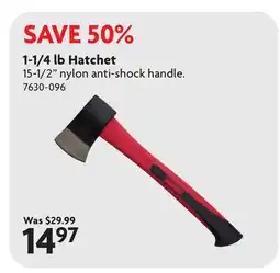Home Hardware 1-1/4 lb Hatchet offer